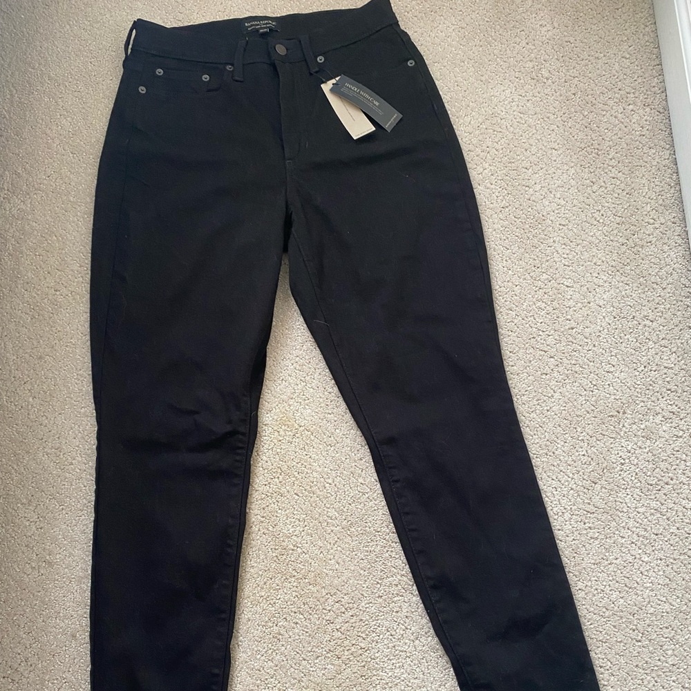 Black Banana republic jeans, size 10 New with tags!